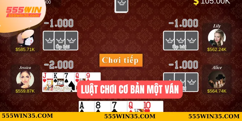 Luật chơi cơ bản một ván