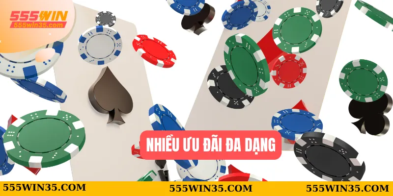 Bí Kíp Thắng Lớn Tiến Lên Miền Bắc 555WIN Không Thể Bỏ Lỡ 2 Nhiều ưu đãi đa dạng