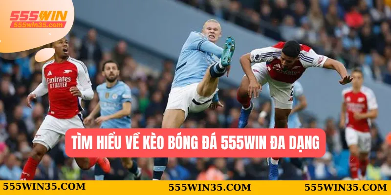 Tìm hiểu về kèo bóng đá 555WIN đa dạng