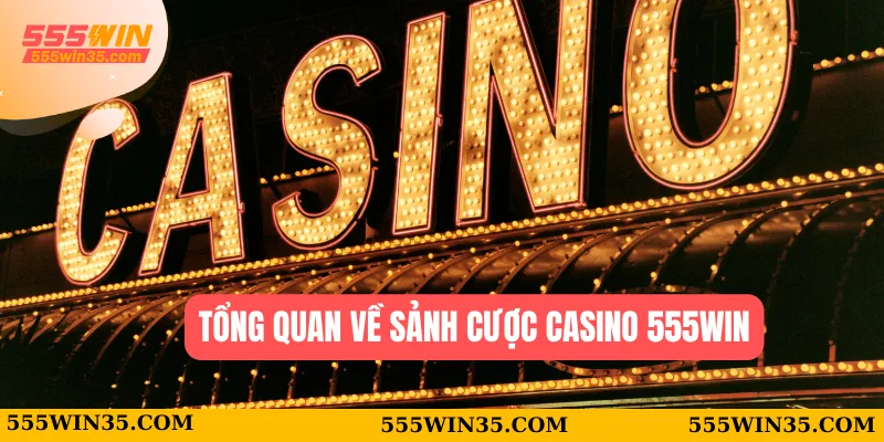 Tổng quan về sảnh cược casino 555WIN
